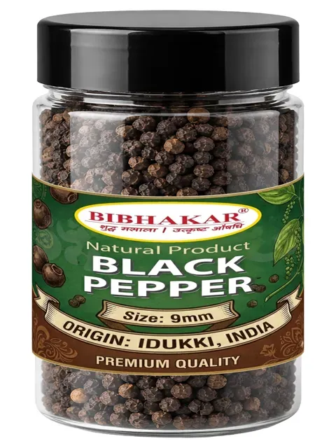 Bibhakar Black Pepper in PET jar